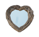Heart Driftwood Mirror - Various Sizes